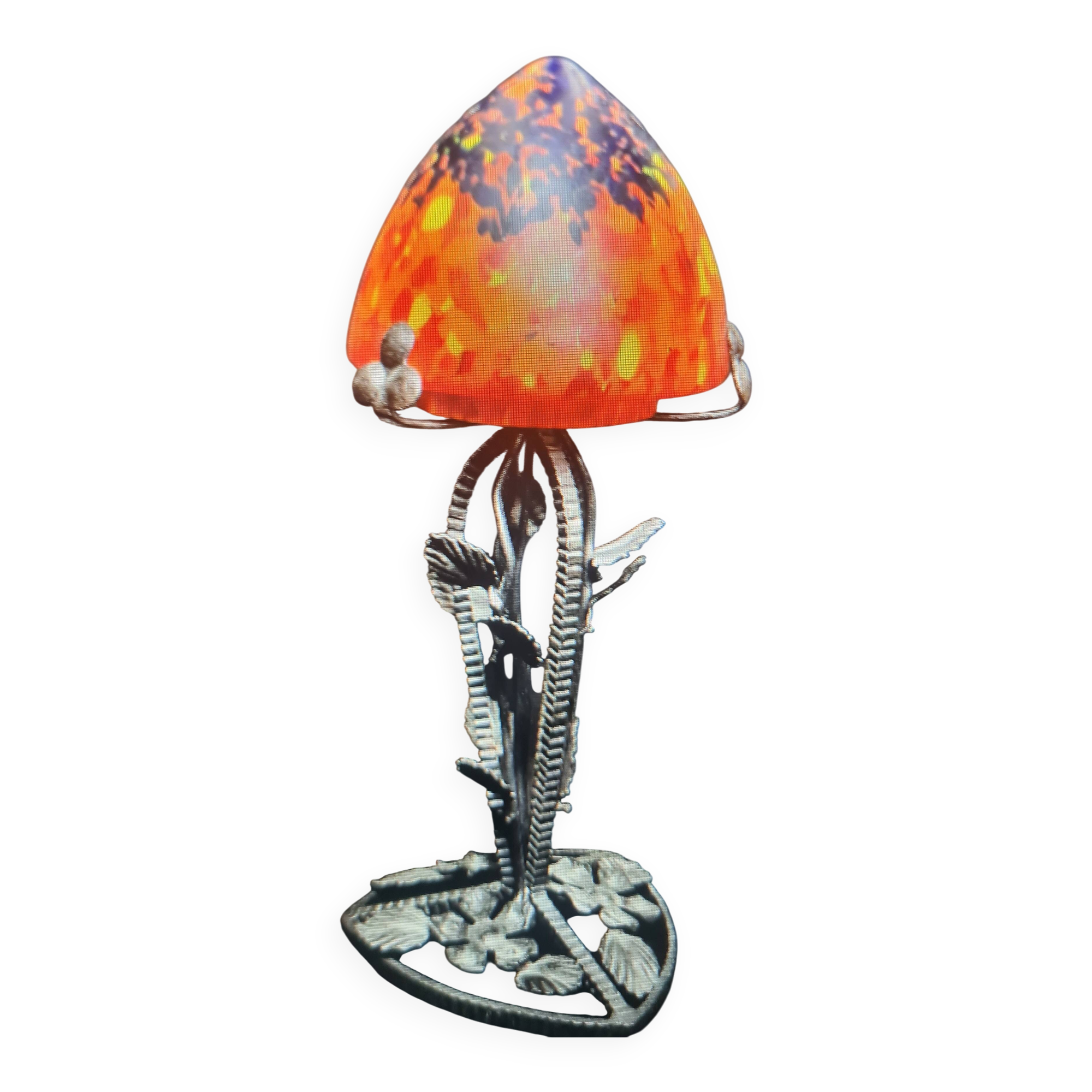 Lampe 1920/40 fer forgé