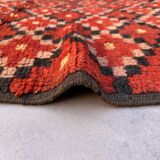Moroccan rug Marmoucha red - 289 x 97 cm
