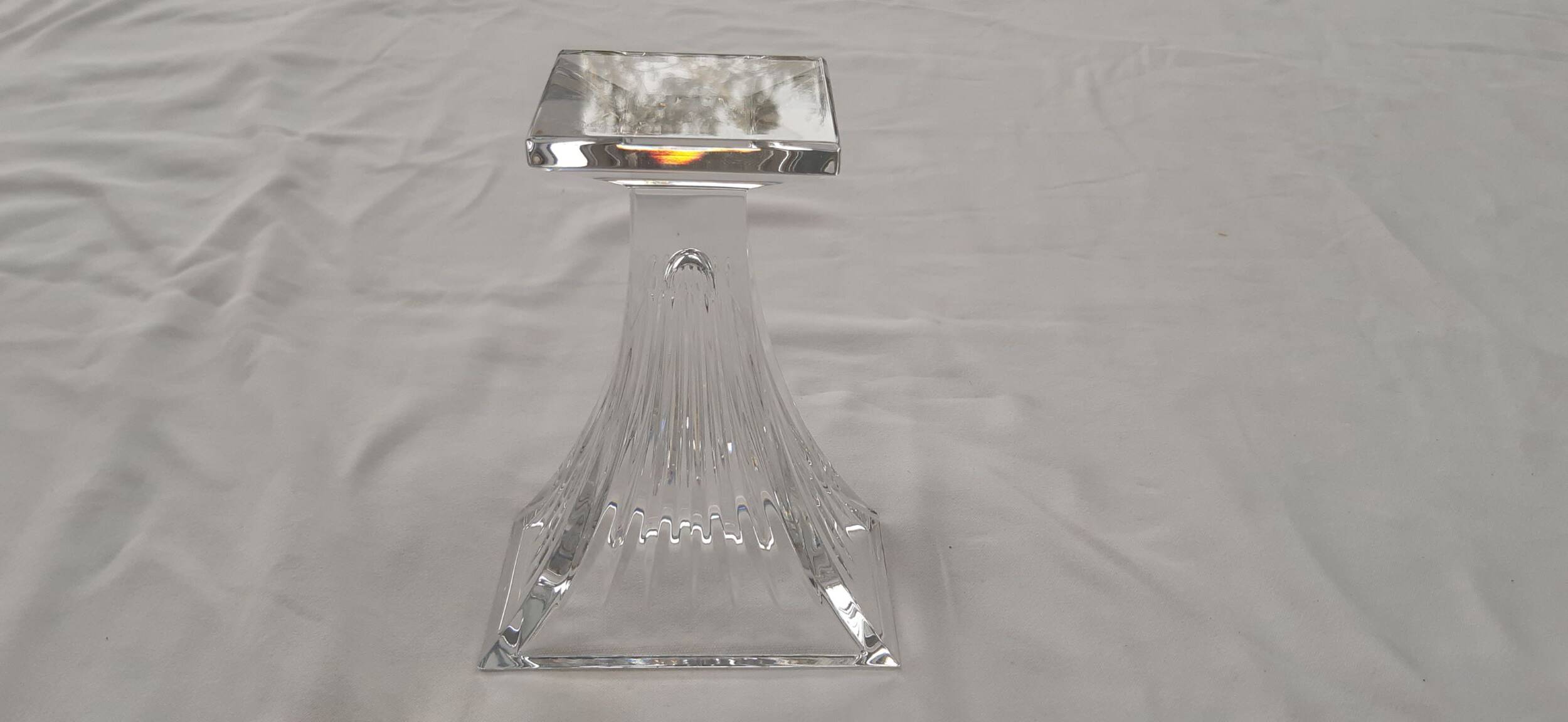 Small crystal vase signed Waterford