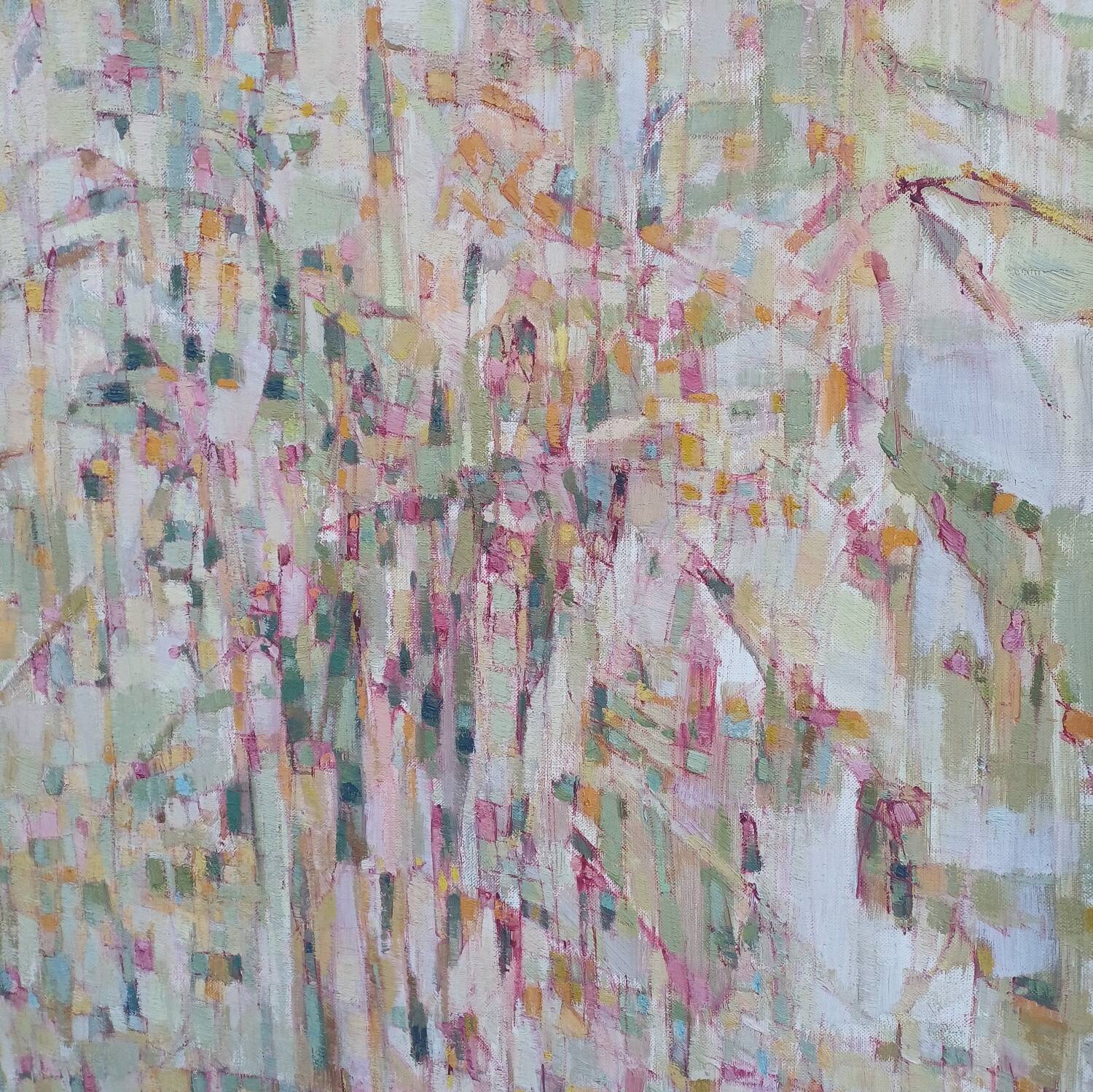 Oil painting on canvas signed Salim 1980