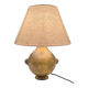 Table lamp in brass with lion decor, Swedish Grace 1920/30s