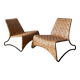 Maso armchairs, Maria Vinka woven rattan armchairs for Ikea