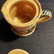 Covered pitcher glazed terracotta Alsace Soufflenheim early 20th century