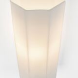 Pair of wall sconces in opal glass by Peill & Putzler, Germany