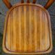 2 chaises bistrot Baumann N°188 en bois, vers 1930