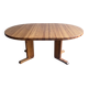 Table à manger extensible en pin massif, Scandinavie, années 1970