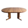 Table à manger extensible en pin massif, Scandinavie, années 1970