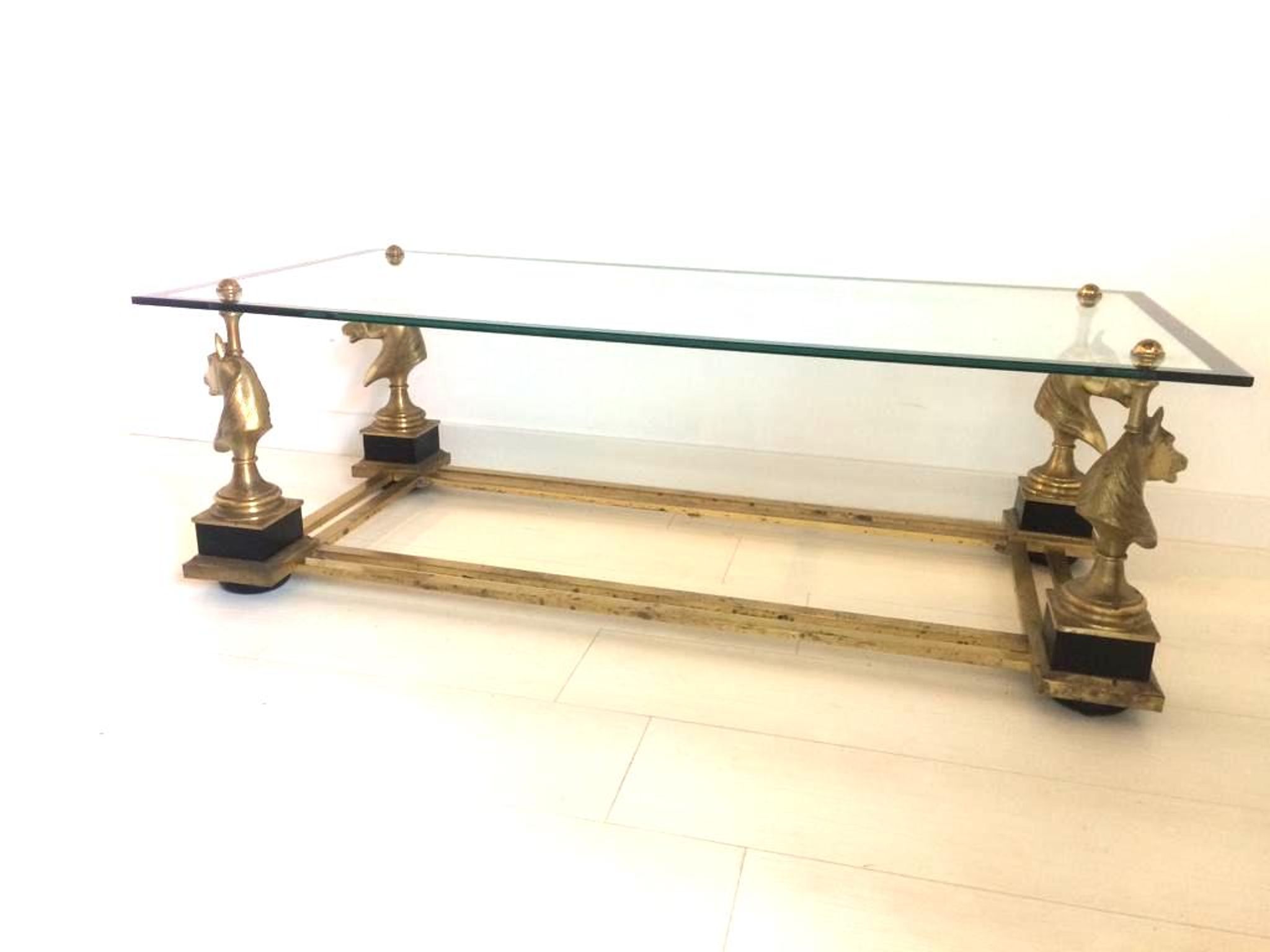 Table de style néo classique années 80