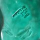 empty cup pocket leaf slip green ceramic vallauris made in france