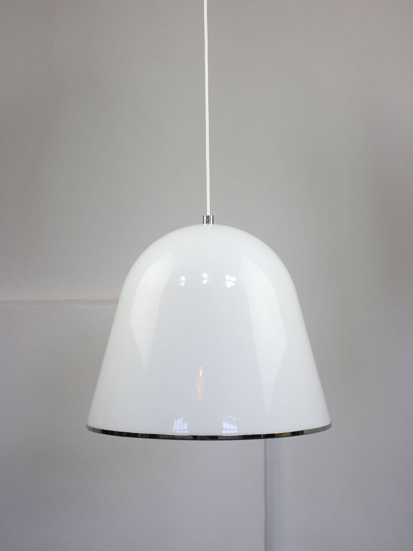 Large Space-age Kuala Pendant Lamp by Franco Bresciani for Guzzini, 1970s