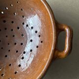 Glazed earthenware drainer