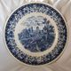 Grand plat de service rond en porcelaine Château Bleu de Villeroy & Boch