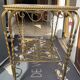 Wrought iron decorative table
