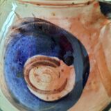 Red earthenware teapot