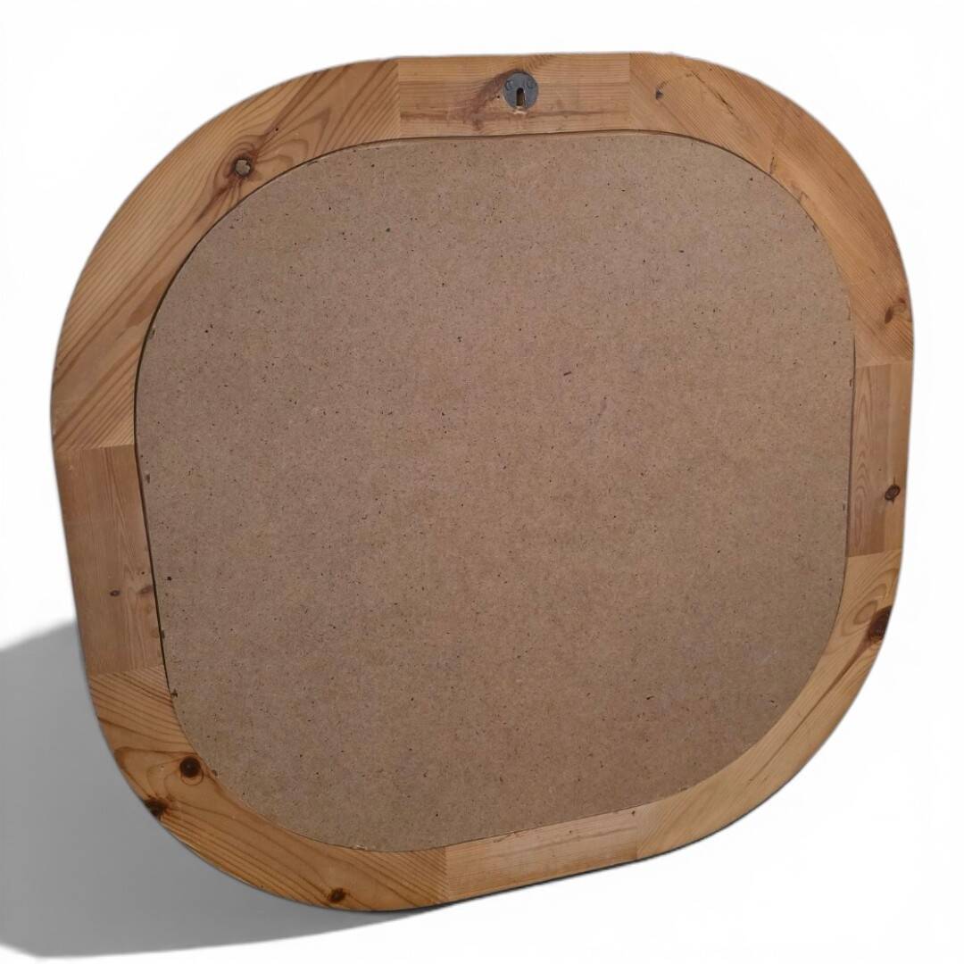 Miroir Vintage IKEA – Modèle Rare en Pin – Circa 1970