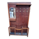 Antique double oak wardrobe - Art Deco
