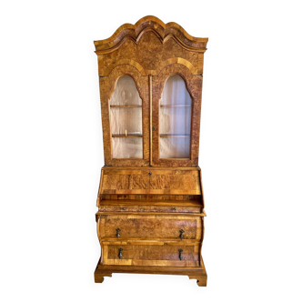 Dutch Scriban, secretary, 19th century, with high window