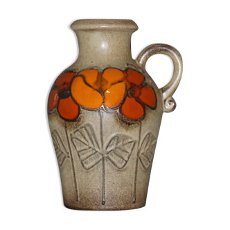 Vase en céramique fleurs