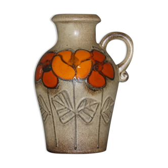 Ceramic vase flowers