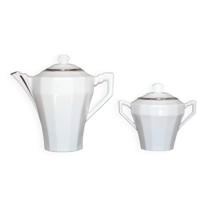 Théière et sucrier - art