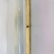XXL Wall Sconce in Brass and Glass in Bauhaus Style, 1930s - Czechoslovakia