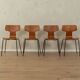 3103 Hammer chairs, Arne Jacobsen