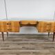 Commode en érable et verre du milieu du siècle des années 1950