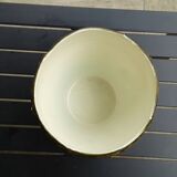 Barbotine pot cache Art Nouveau