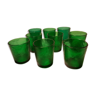 Service de 9 verres de table
