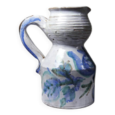 Glazed stoneware pitcher Vallauris 70's Boris Kasianoff, Albert Thiry, Le Mûrier...