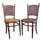 Pair of Fischel chairs 1900s