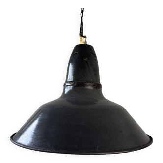 Ancienne suspension industrielle 44 cm