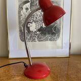 Mathias red metal desk lamp