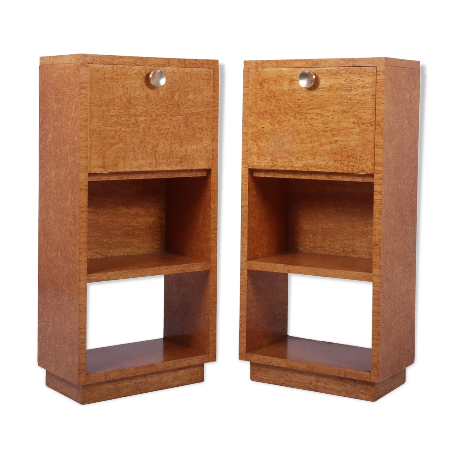 Bedside Cabinets in Karelian Birch