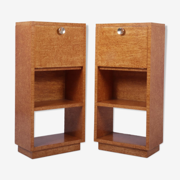 Bedside Cabinets in Karelian Birch