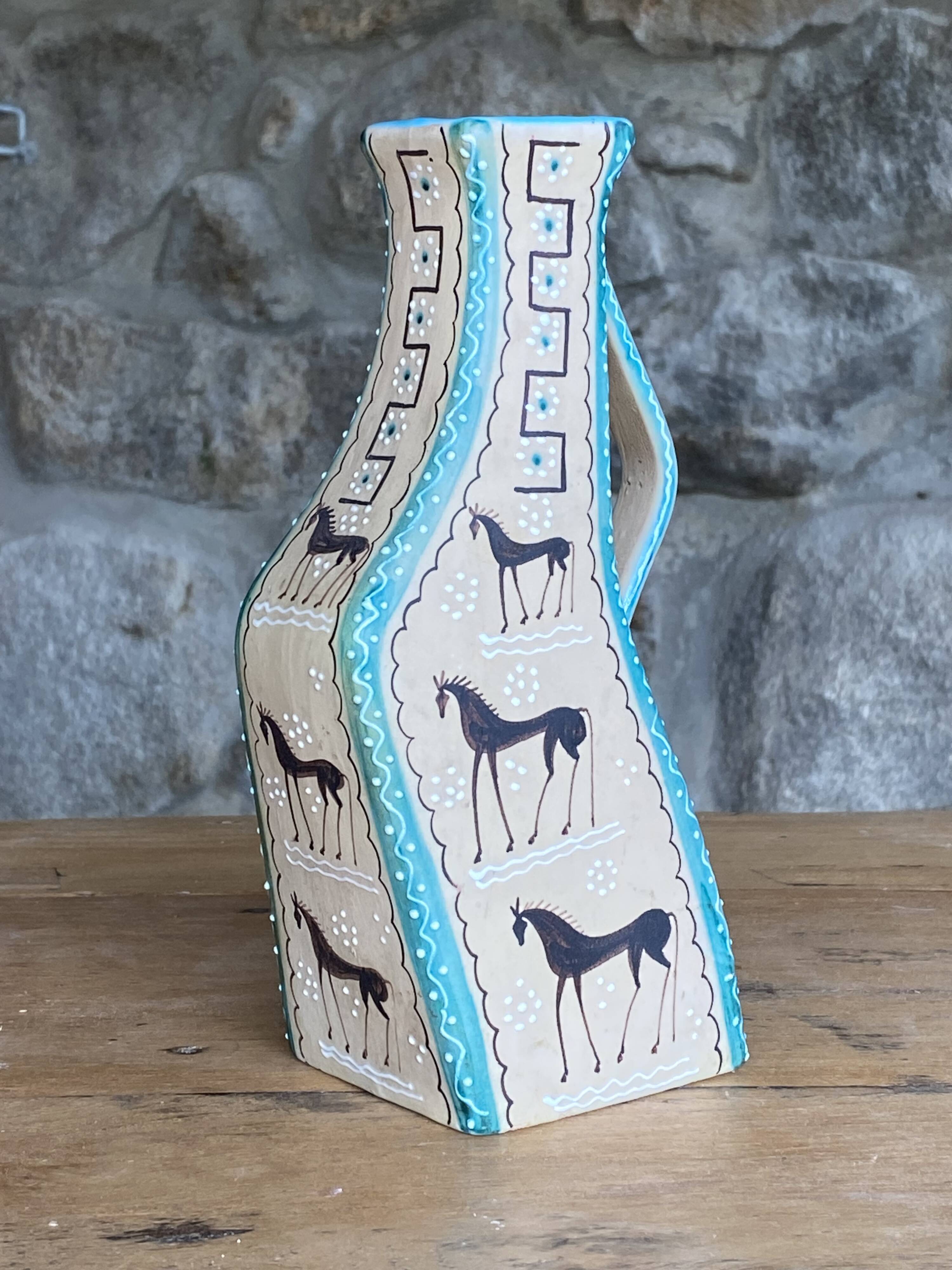 Italian vintage vase Deruta