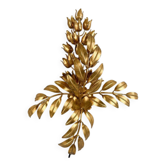 Hans Kögl. Wall lamp/ceiling lamp, 'Pioggia D'oro', Germany, 1960s.