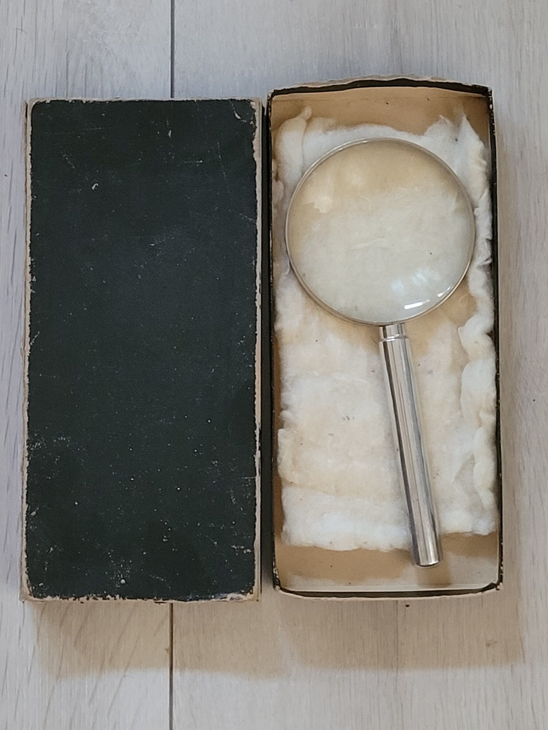 Old magnifying glass