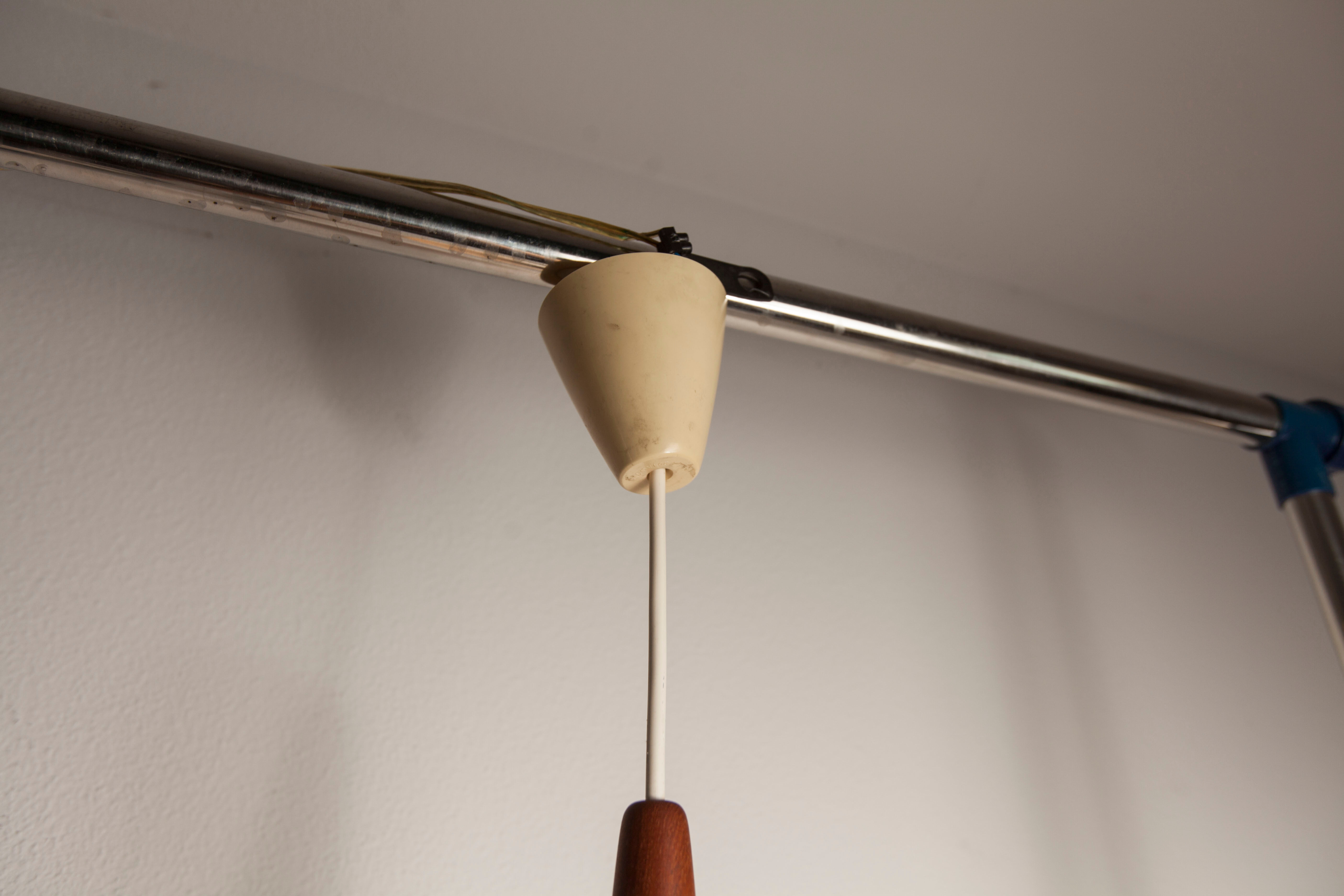 Opaline suspension drop of water by Holmegaard, 1960