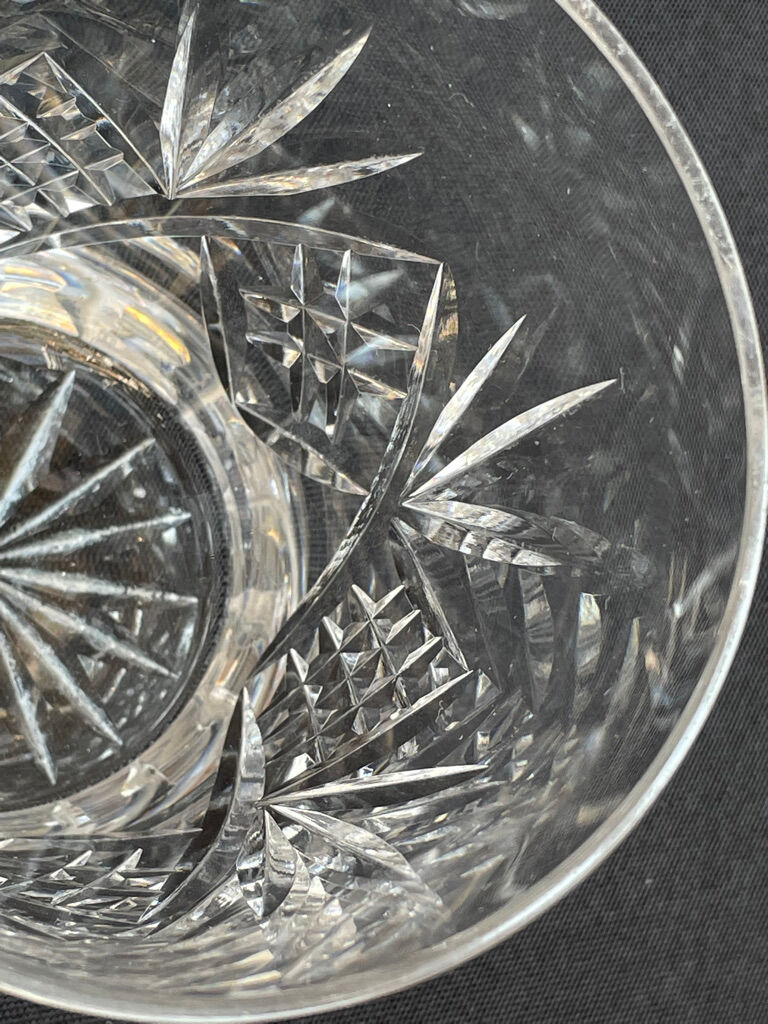 Whiskey glasses - hand-cut crystal