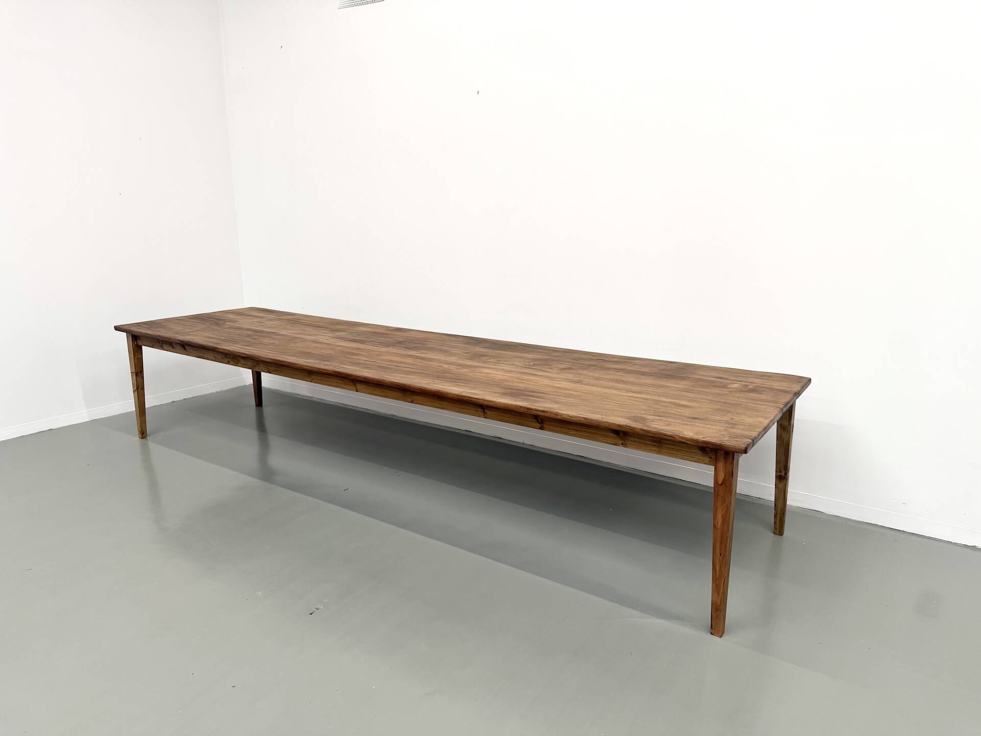 Large XXL Farm Table 4 Metres in Solid Chestnut