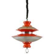 Pendant lamp, Italian design, 1970s, manufactured in Italy