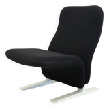 Artifort Concorde F780 armchair black by Pierre Paulin