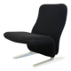 Artifort Concorde F780 armchair black by Pierre Paulin
