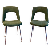 2 chaises de conférence vintage