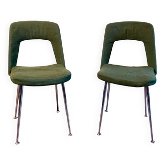 2 chaises de conférence vintage