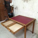Flat office administration patina 1950 oak