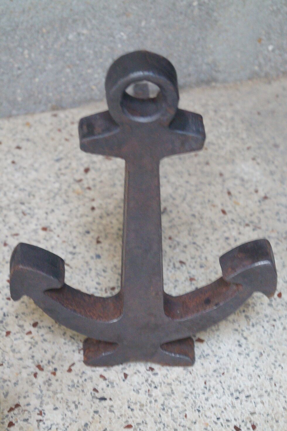 Pair of navy ink chenet 1960