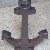 Pair of navy ink chenet 1960