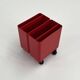 Magazine/document rack on wheels by Georges Coslin for Longato, 1960